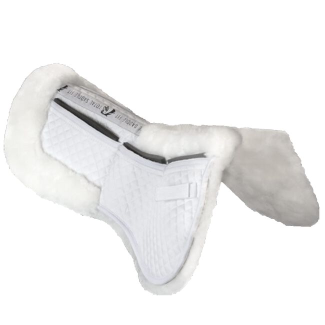 Six Point Saddle Pad &ndash; Wither Freedom Sheepskin Half Pad image number null