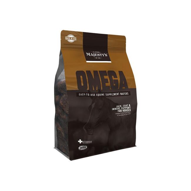 Majesty's Omega - Equine Supplement Wafers for Skin, Coat & Immune Support image number null