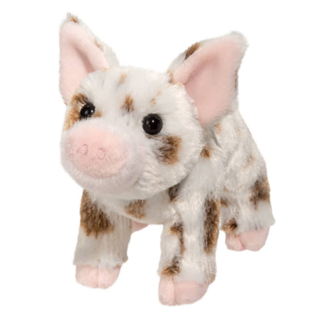 Douglas Yogi Pig W/Brown Spots Plush Toy image number null