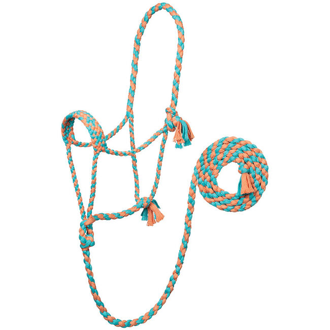Weaver Equine EcoLuxe Braided Rope Halter with 8' Lead image number null