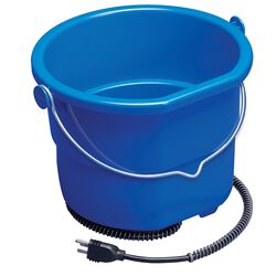 API 10-Quart Heated Flatback Bucket