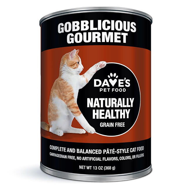 Dave's Pet Food Naturally Healthy Cat Food - Gobblicious Gourmet - 13 oz image number null