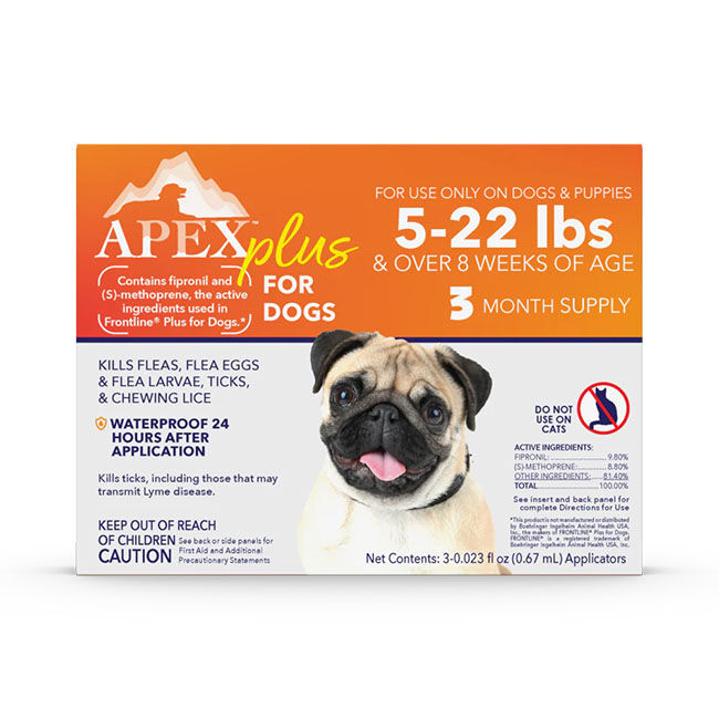Apex Animal Health Apex Plus for Dogs Flea & Tick Protection image number null