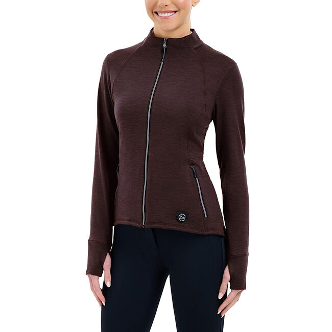 RJ Classics Women's Kira Jacket - Plum Perfect Heather image number null