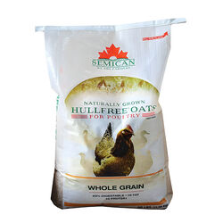 Semican Hullfree Oats for Poultry - 50 lb