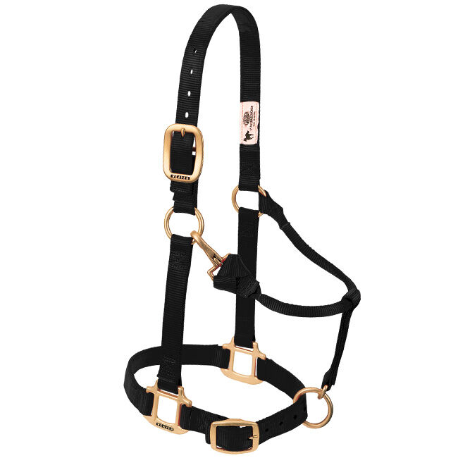 Weaver Adjustable Nylon Halter - Black image number null