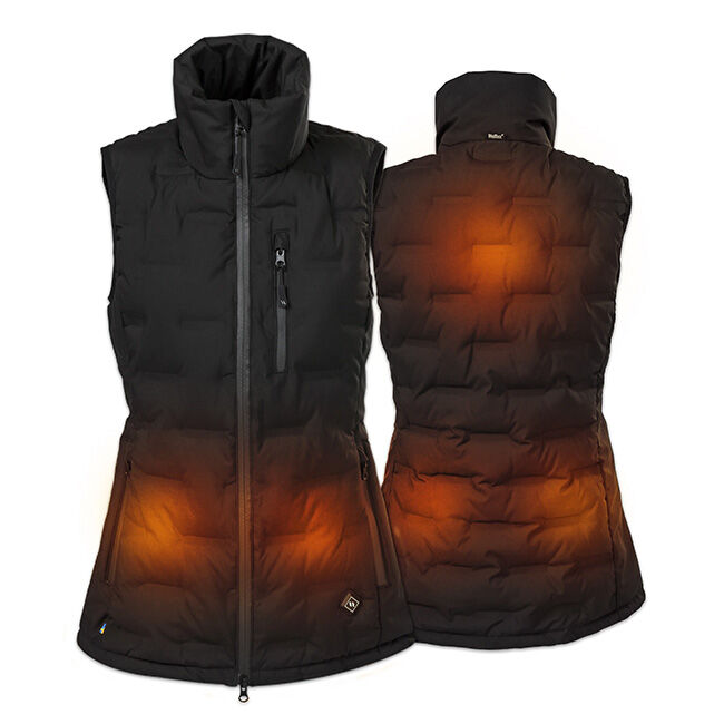 Back on Track Women's Katla Heated Puffer Vest - Black image number null