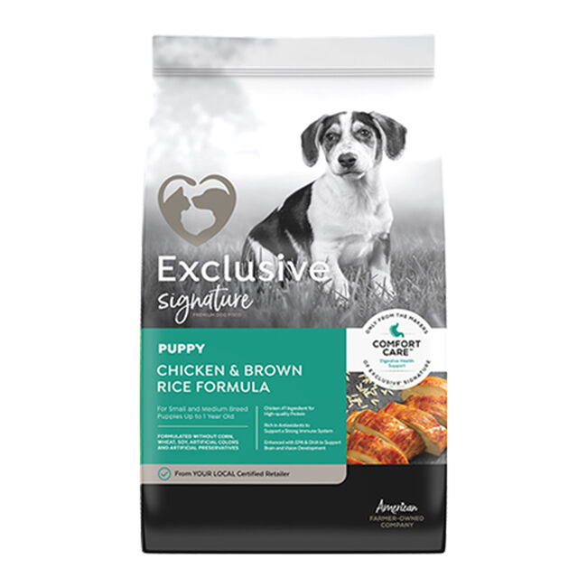 Exclusive Signature Puppy Food - Chicken & Brown Rice Formula image number null