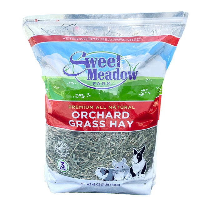 Sweet Meadow Farm Orchard Grass Hay - 3 lb image number null