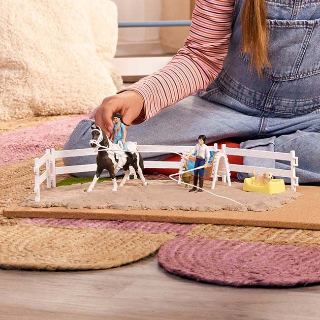 Schleich Kim's Vaulting Set image number null
