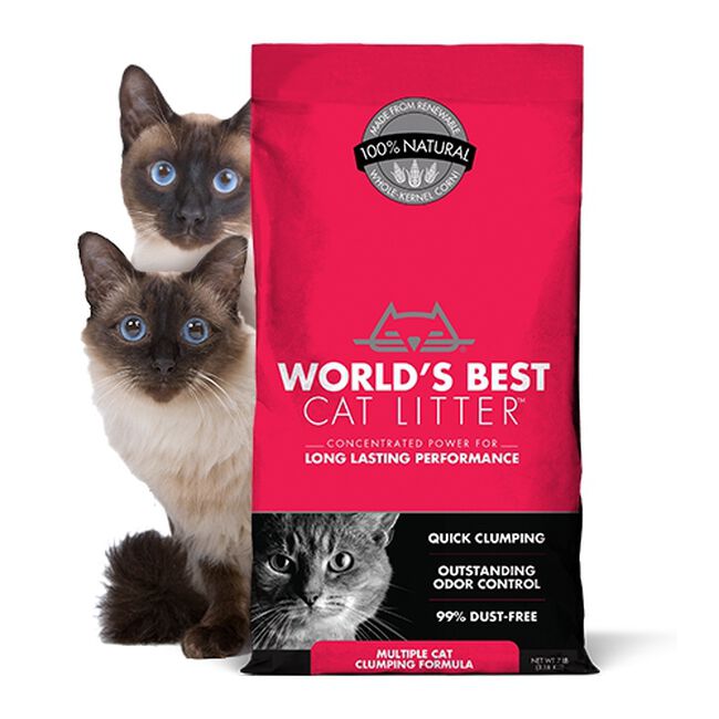 World's Best Multiple Cat Clumping Litter image number null