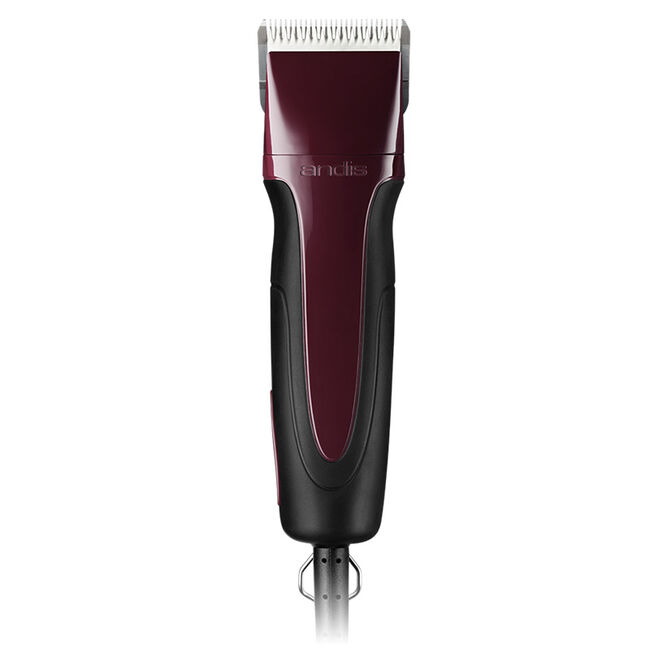 Andis Excel 5-Speed+ Detachable Blade Clipper - Burgundy image number null