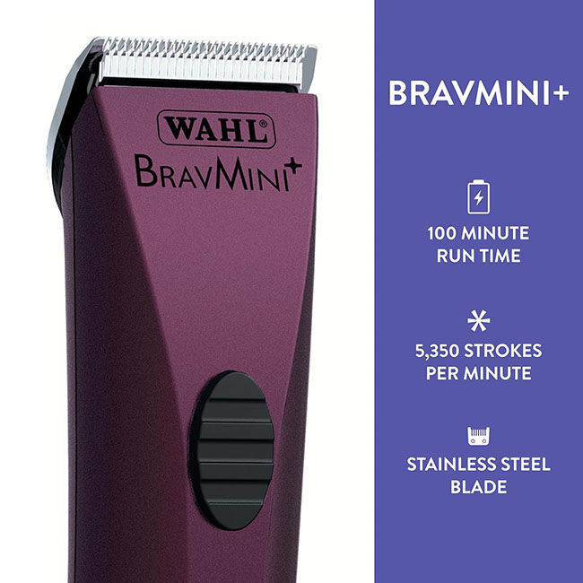 Wahl BravMini+ Cordless Clipper - Purple image number null