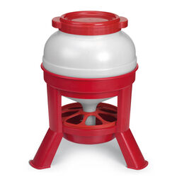 Little Giant Plastic Dome Poultry Feeder - 35 lb Capacity