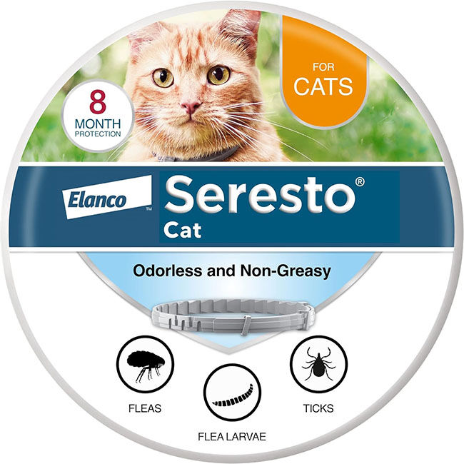 Seresto Flea and Tick Collar for Cats image number null