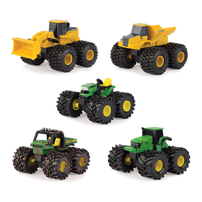TOMY John Deere Mini Monster Treads - Assorted Designs image number null