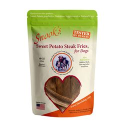 Snook's Sweet Potato Steak Fries for Dogs