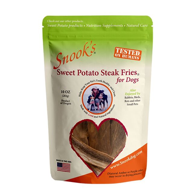 Snook's Sweet Potato Steak Fries for Dogs image number null