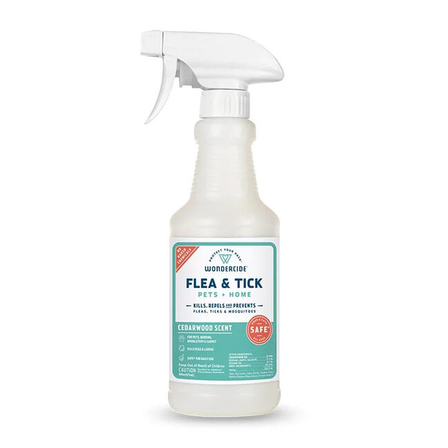 Wondercide Flea & Tick Spray for Pets & Home with Natural Essential Oils - Cedarwood Scent image number null