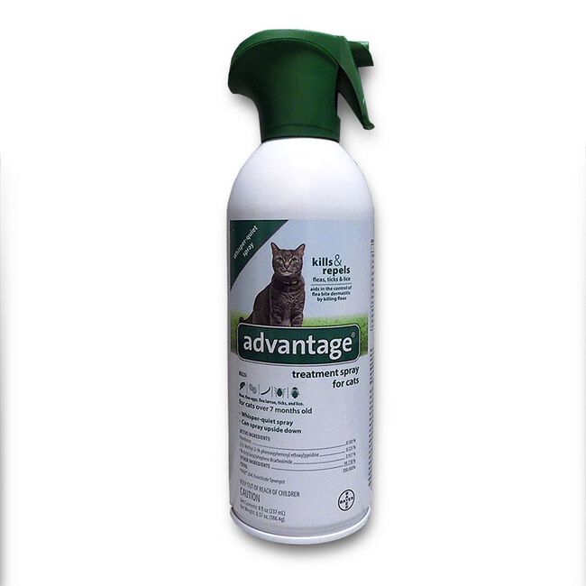 Advantage Flea and Tick Spray for Cats 8oz