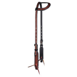 Professional's Choice Basketweave Collection One-Ear Headstall