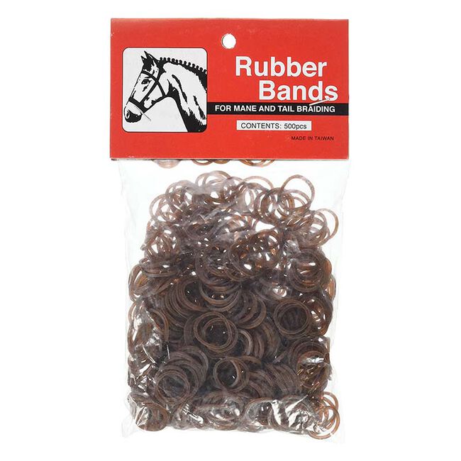 Partrade Rubber Braid Bands - 500-Pack image number null