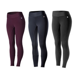 Horze Women's Active Winter Silicone Full Seat Tights