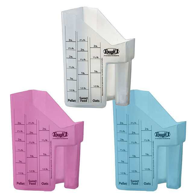 Tough1 Feed Scoop with Measurements image number null