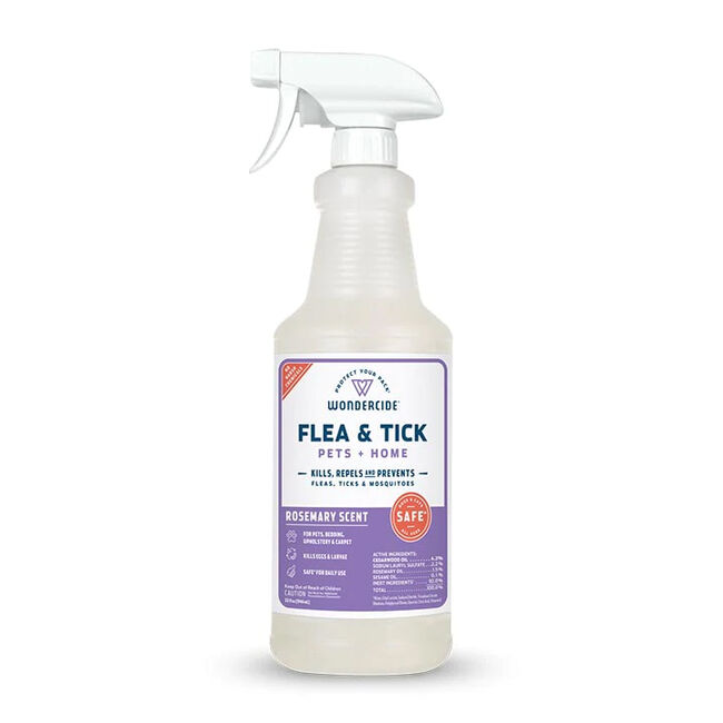 Wondercide Flea & Tick Spray for Pets & Home with Natural Essential Oils - Rosemary Scent image number null