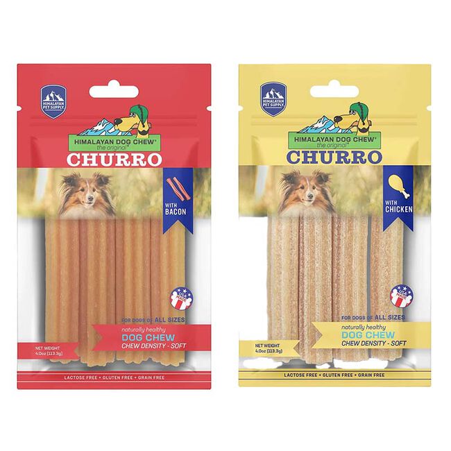 Himalayan Pet Yaky Churro Dog Treats 4oz image number null