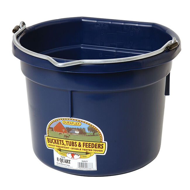 Little Giant DuraFlex Flatback Bucket - 8-Quart Capacity image number null