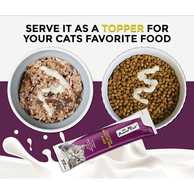 Fussie Cat Puree Chicken in Goat Milk - 4-Pack image number null