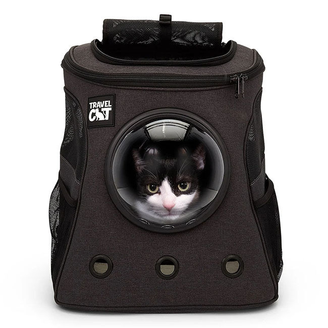 Travel Cat "The Fat Cat" Cat Backpack image number null