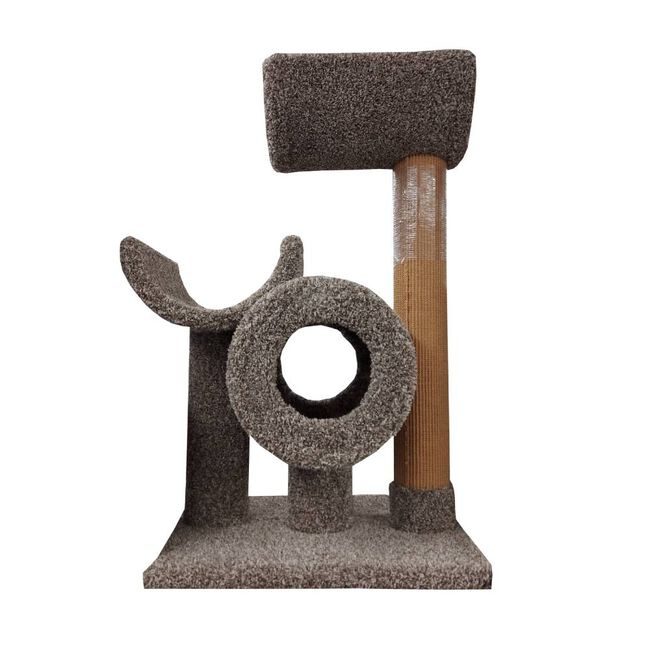 Wade's Cat Trees 1 Tunnel, 2 Perch Cat Tree - Closeout image number null