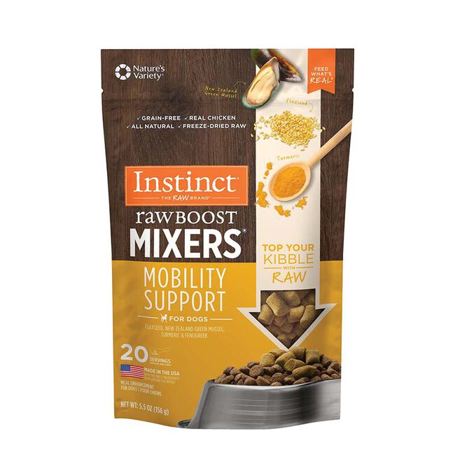 Instinct Raw Boost Mixers for Dogs - Mobility Support image number null