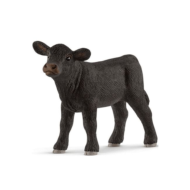 Schleich Black Angus Bull Toy  image number null