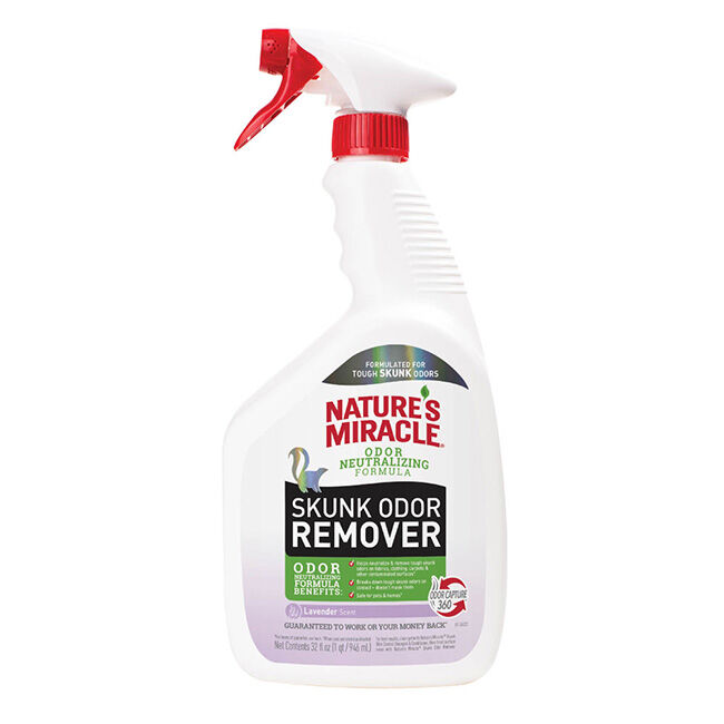 Nature's Miracle Skunk Odor Remover - Lavender - 32 oz image number null