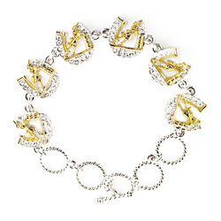 Finishing Touch of Kentucky Bracelet - Barrel Racer in Horseshoe