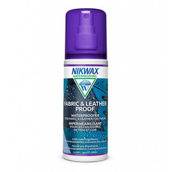 Nikwax Fabric & Leather Proof - Sponge-On Waterproofer for Fabric & Leather Footwear
