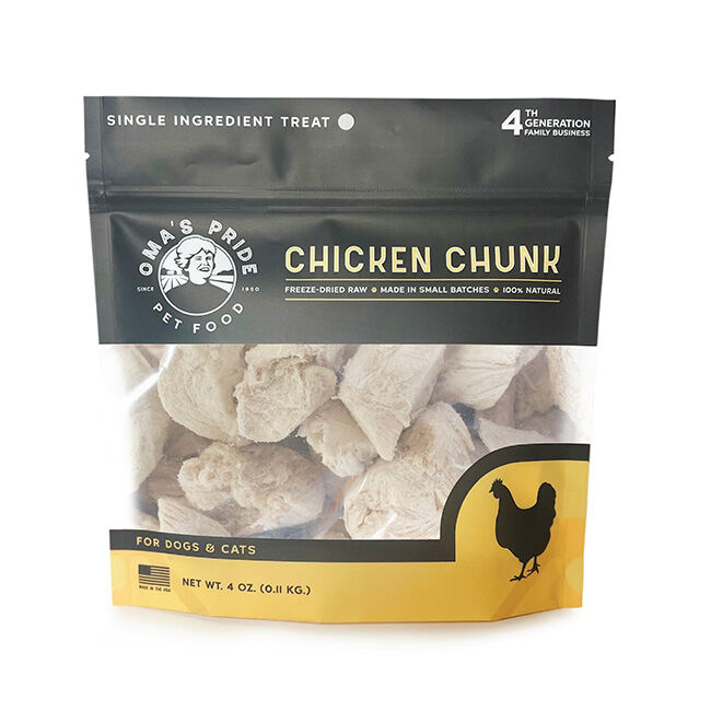 Oma's Pride Freeze-Dried Chicken Chunk image number null