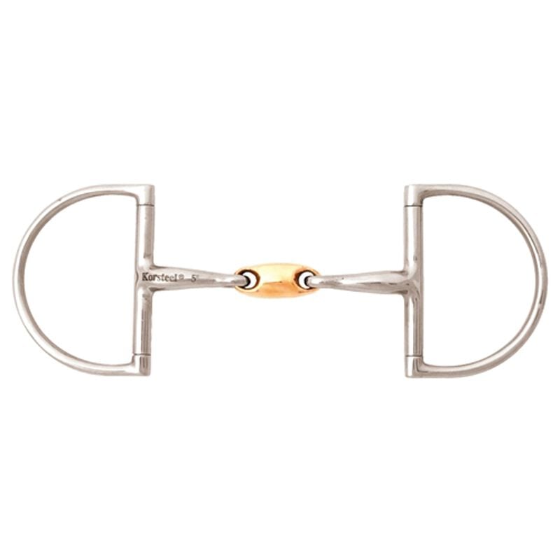 Korsteel JP Hunter Dee with Copper Oval Link Snaffle Bit | The