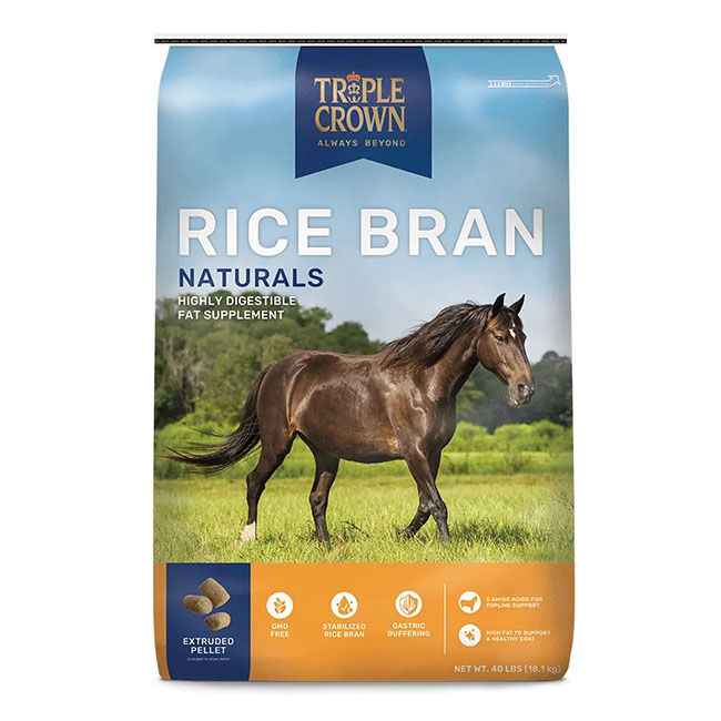 Triple Crown Naturals Rice Bran - 40 lb image number null
