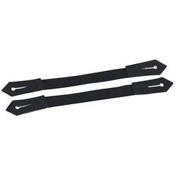 GT Reid Elastic Jodhpur Straps - Black