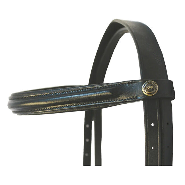 Henri de Rivel Pro Padded Dressage Bridle with Web Reins image number null