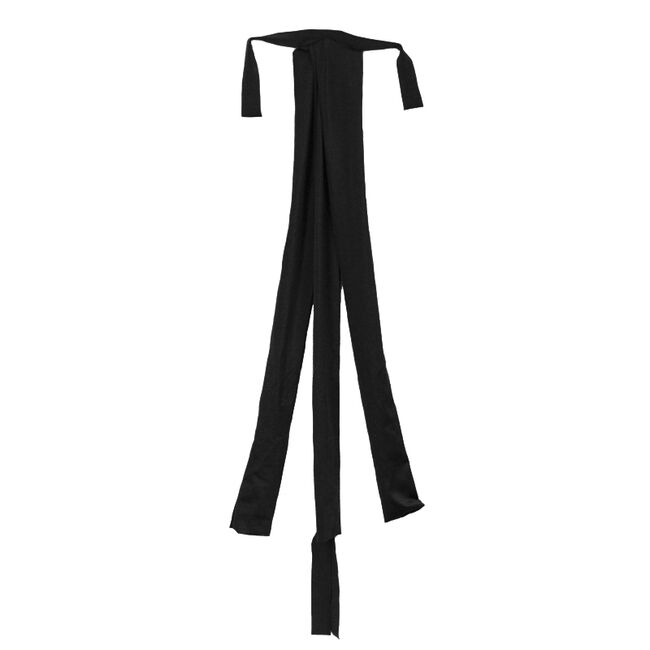 Sleazy Sleepwear for Horses 3 Tube Tail Bag - Black image number null