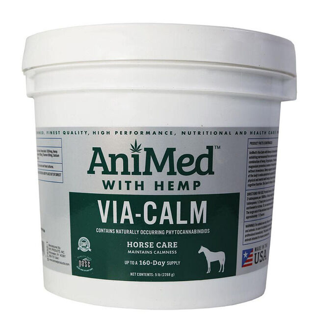 AniMed Via-Calm With Hemp for Horses - 5lb image number null