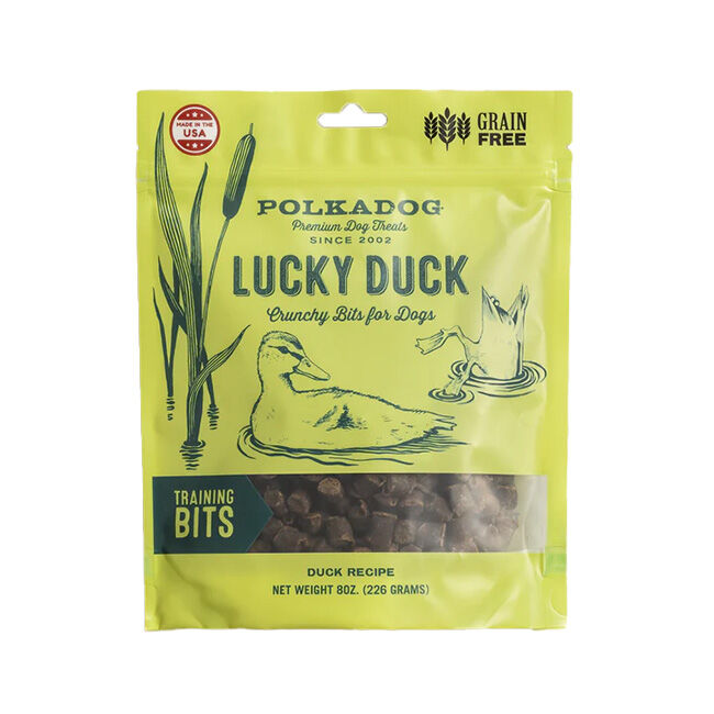 Polkadog Lucky Duck - Crunchy Bits for Dogs image number null