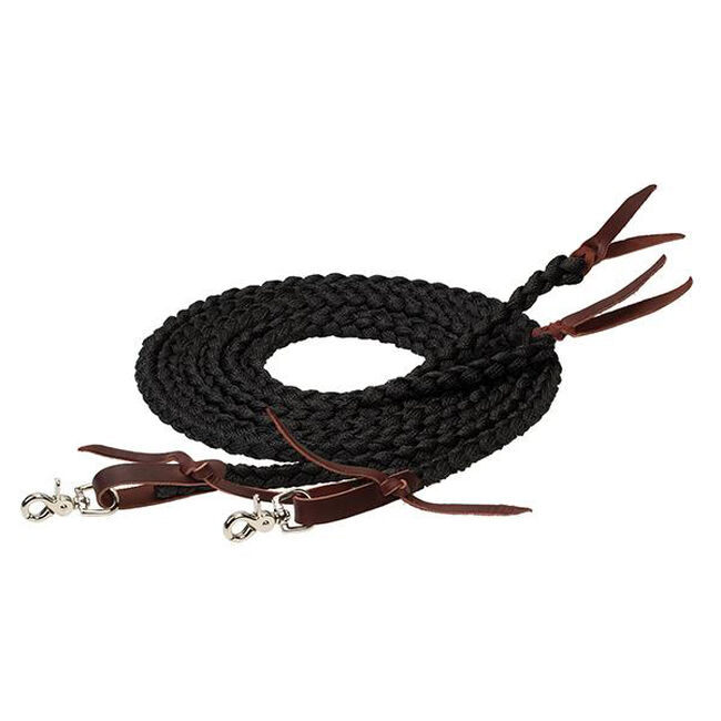 Weaver Braided Split Reins - 1/2" x 8' image number null