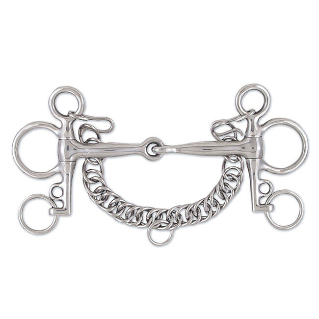 Korsteel Stainless Steel Tom Thumb Pelham Bit image number null