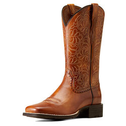Ariat Women's Round Up Remuda Western Boot - Naturally Rich